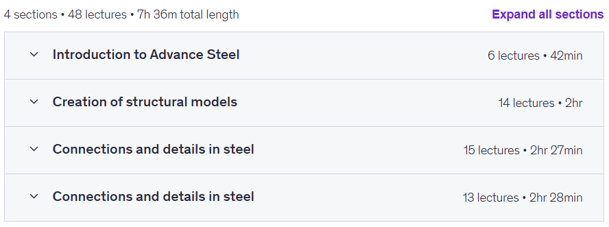 Autodesk Advance Steel - AulaGEO