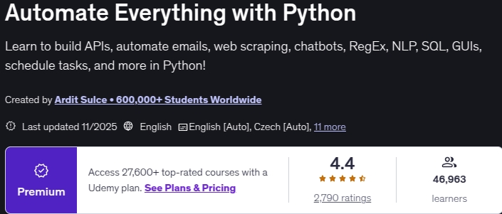 Automate Everything with Python