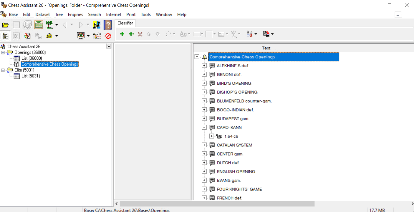 Chess Assistant 26 v12.00 Build 0