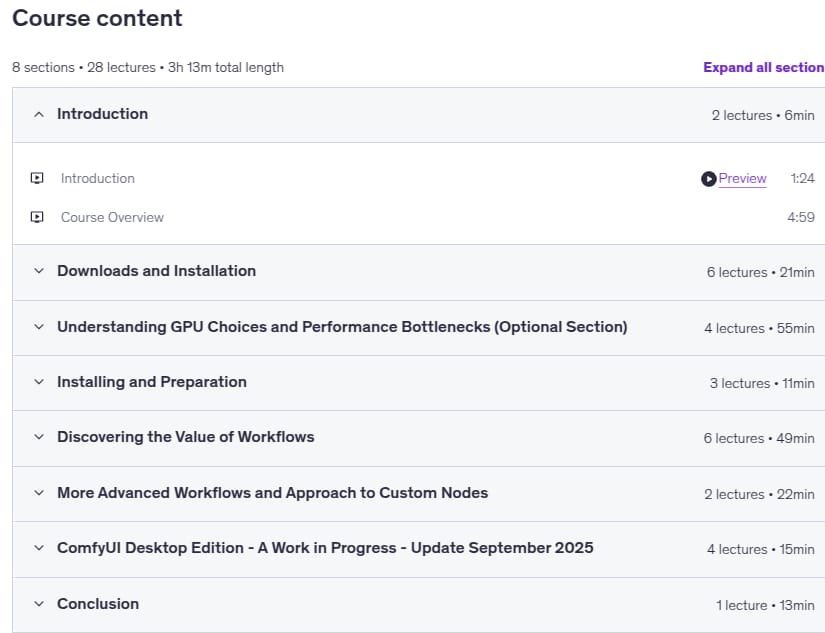 ComfyUI - Technical Introduction to Learning AI Workflows