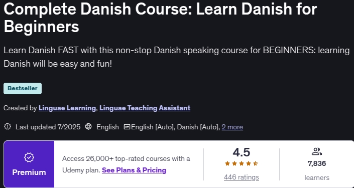 Complete Danish Course_ Learn Danish for Beginners