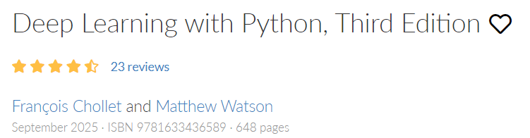 Deep Learning with Python