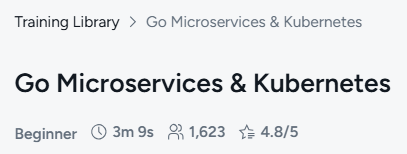 Go Microservices & Kubernetes