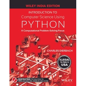 Introduction to Computer Science Using Python _ A Computational Problem - Solving Focus