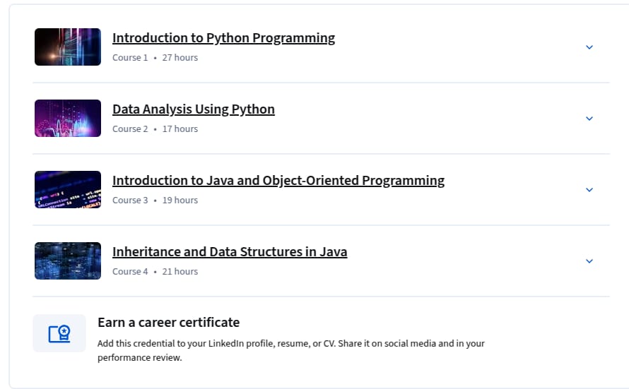 Introduction to Programming with Python and Java Specialization
