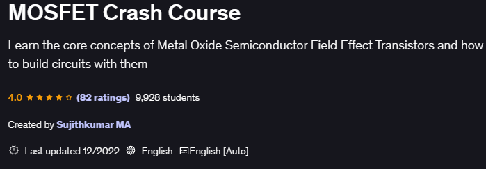 MOSFET Crash Course