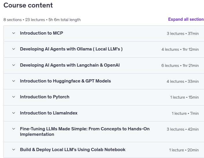 Master AI Agent Development_ LangChain, OpenAI, Ollama, MCP