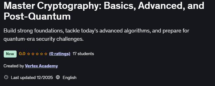 Master Cryptography: Basics, Advanced, and Post-Quantum