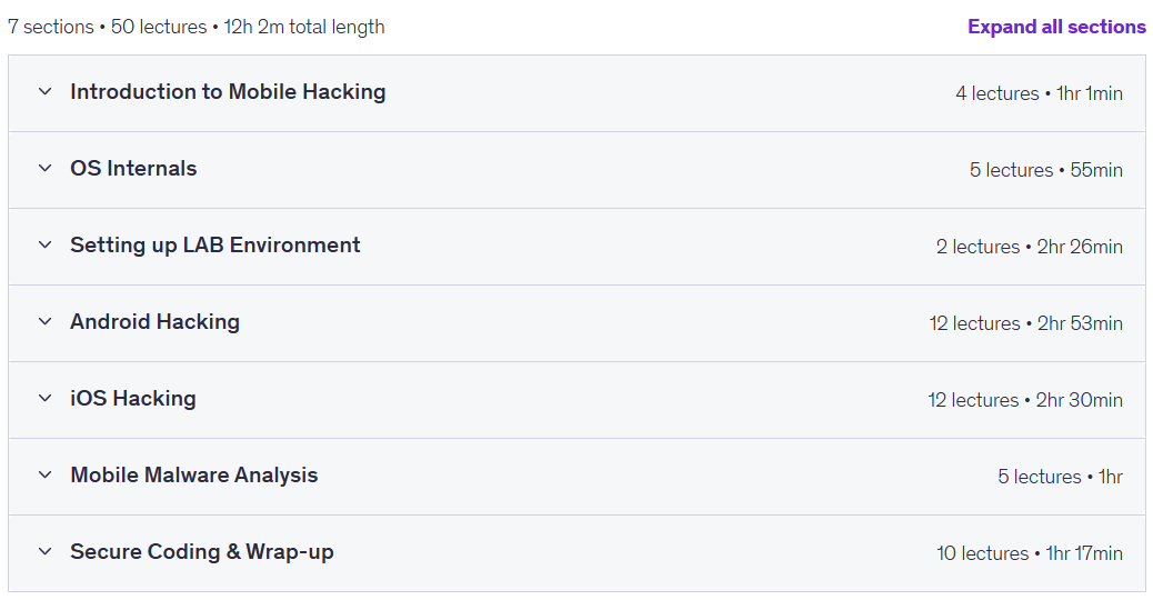 Mobile Hacking and Security Complete Course: Android + iOS