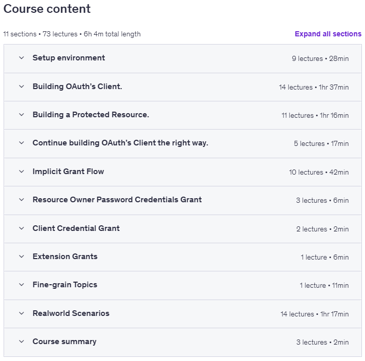 OAuth 2.0 Nailed the core framework with hands dirty. Content