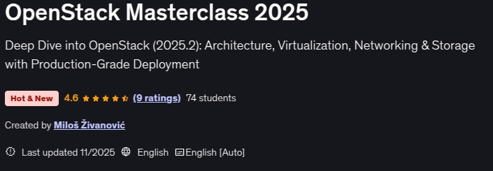 OpenStack Masterclass 2025