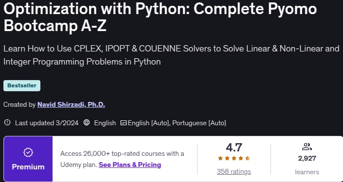 Optimization with Python_ Complete Pyomo Bootcamp A-Z