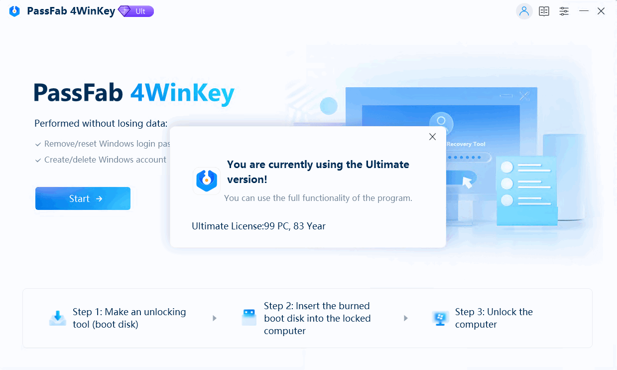 PassFab 4WinKey Ultimate 8.5.0.5 Multilingual