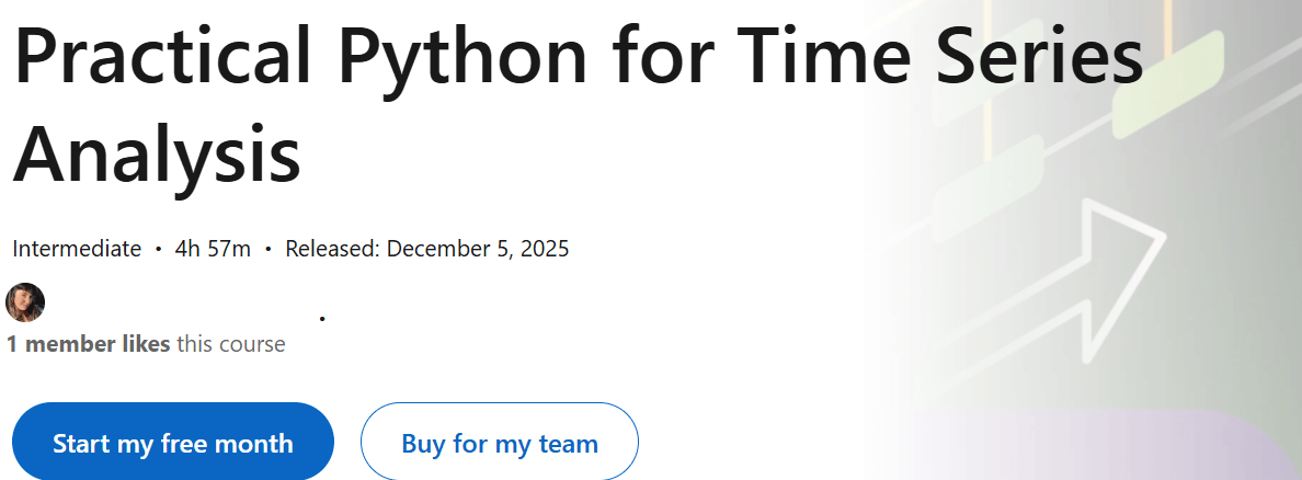 Practical Python for Time Series Analysis