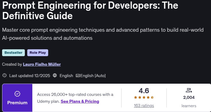 Prompt Engineering for Developers_ The Definitive Guide