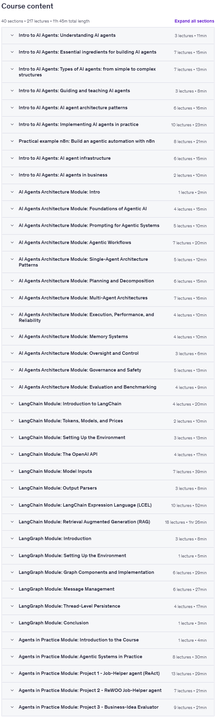 The AI Agent Engineer Course Complete AI Аgent Bootcamp Content
