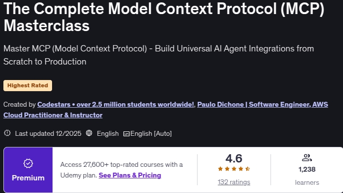 The Complete Model Context Protocol (MCP) Masterclass