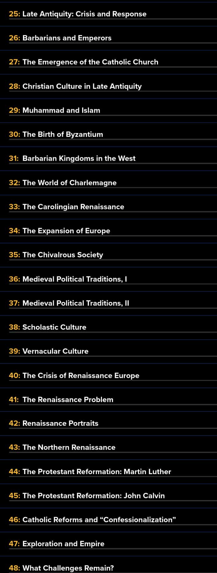 The Foundations of Western Civilization