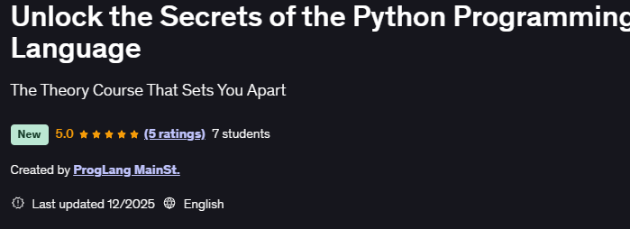 Unlock the Secrets of the Python Programming Language