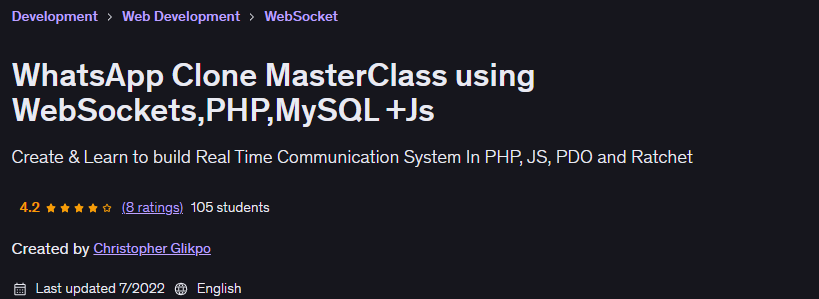 WhatsApp Clone MasterClass using WebSockets,PHP,MySQL +Js