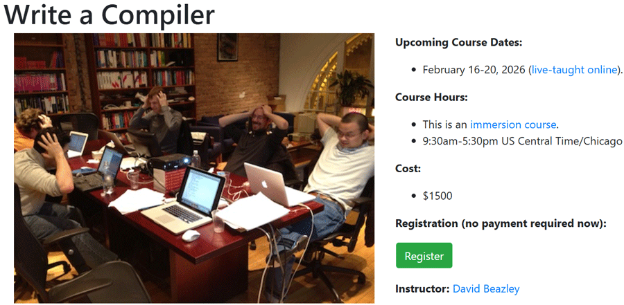 Write a Compiler