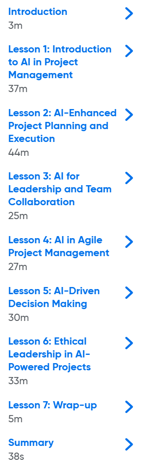 AI-Enhanced Project Management