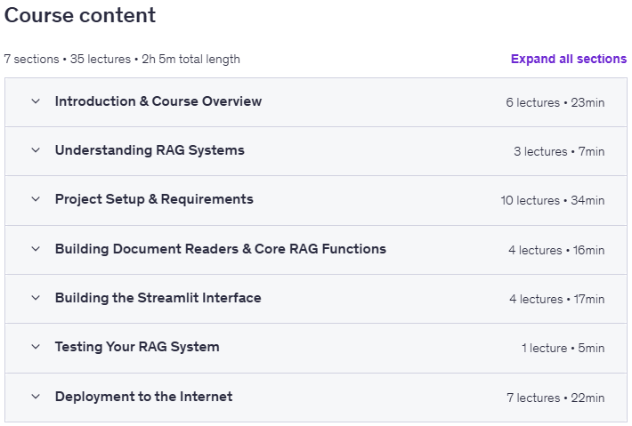 Build Your Own RAG System with Python, Streamlit & OpenAI Content