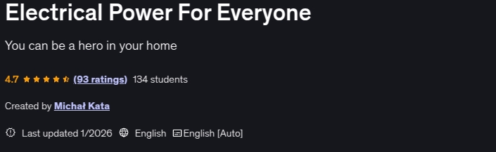 Electrical Power For Everyone