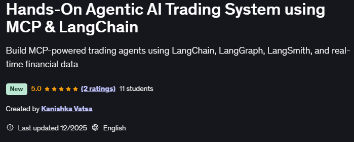 Hands-On Agentic AI Trading System using MCP & LangChain