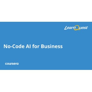 No-Code AI for Business Specialization