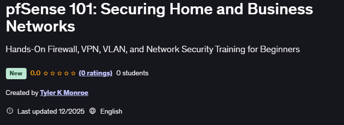 pfSense 101: Securing Home and Business Networks