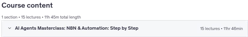 AI Agents Masterclass_ N8N & Automation_ Step by Step