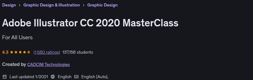 Adobe Illustrator CC 2020 MasterClass