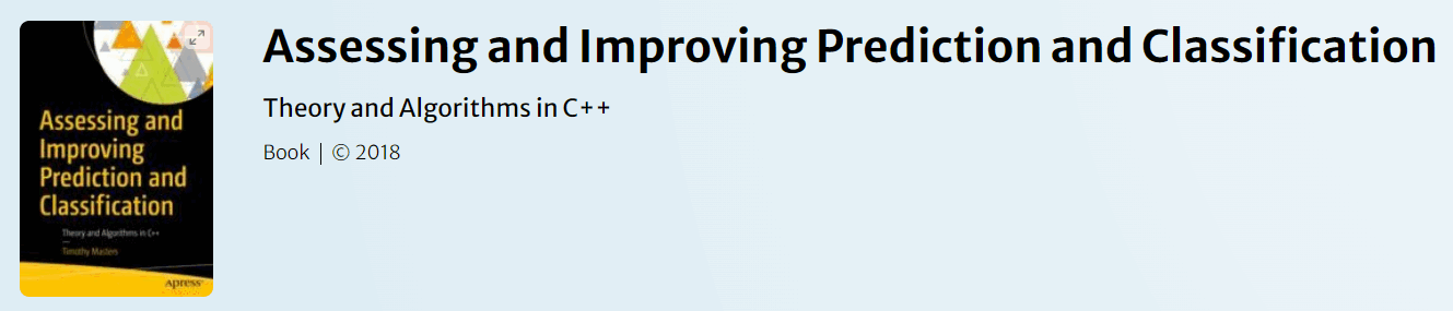 Assessing and Improving Prediction and Classification