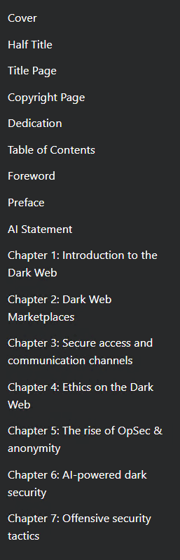 Beyond The Invisible Nexus: Dark Web Dark AI and Offensive Security