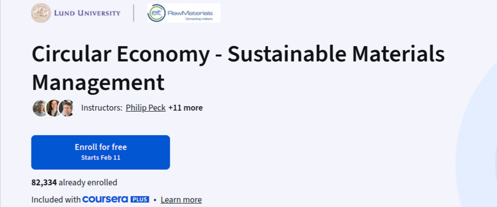 Circular Economy - Sustainable Materials Management