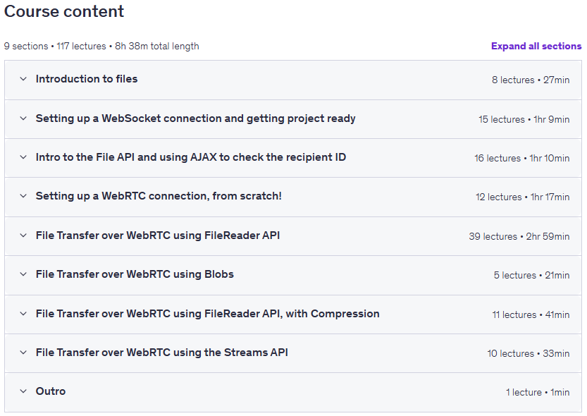 DIY Code & Transfer Files using WebRTC Content