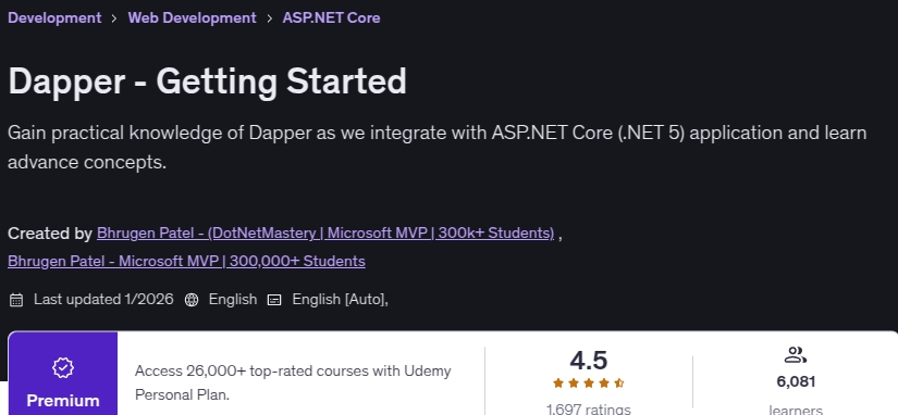 Dapper - Getting Started