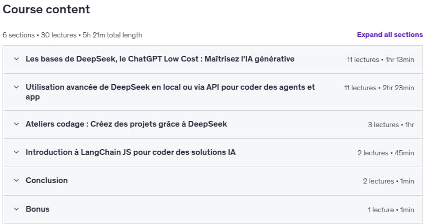 DeepSeek le guide complet _ Agents IA, RAG, Apps IA...