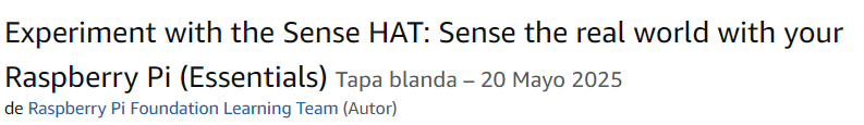Experiment with the Sense HAT