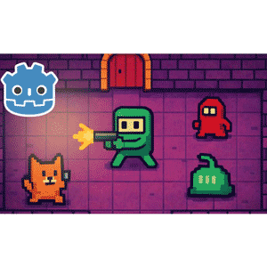Godot 2D Academy: Learn how to create a Topdown Shooter Game