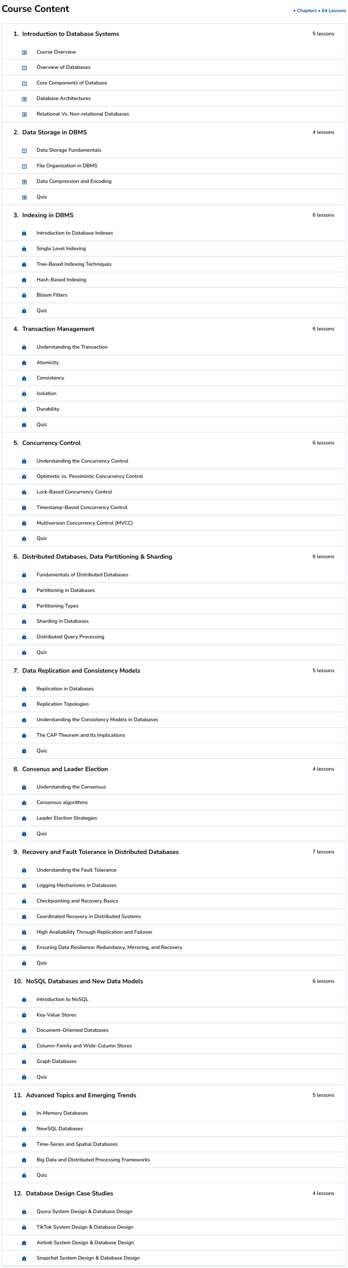 Grokking Database Fundamentals for Tech Interviews