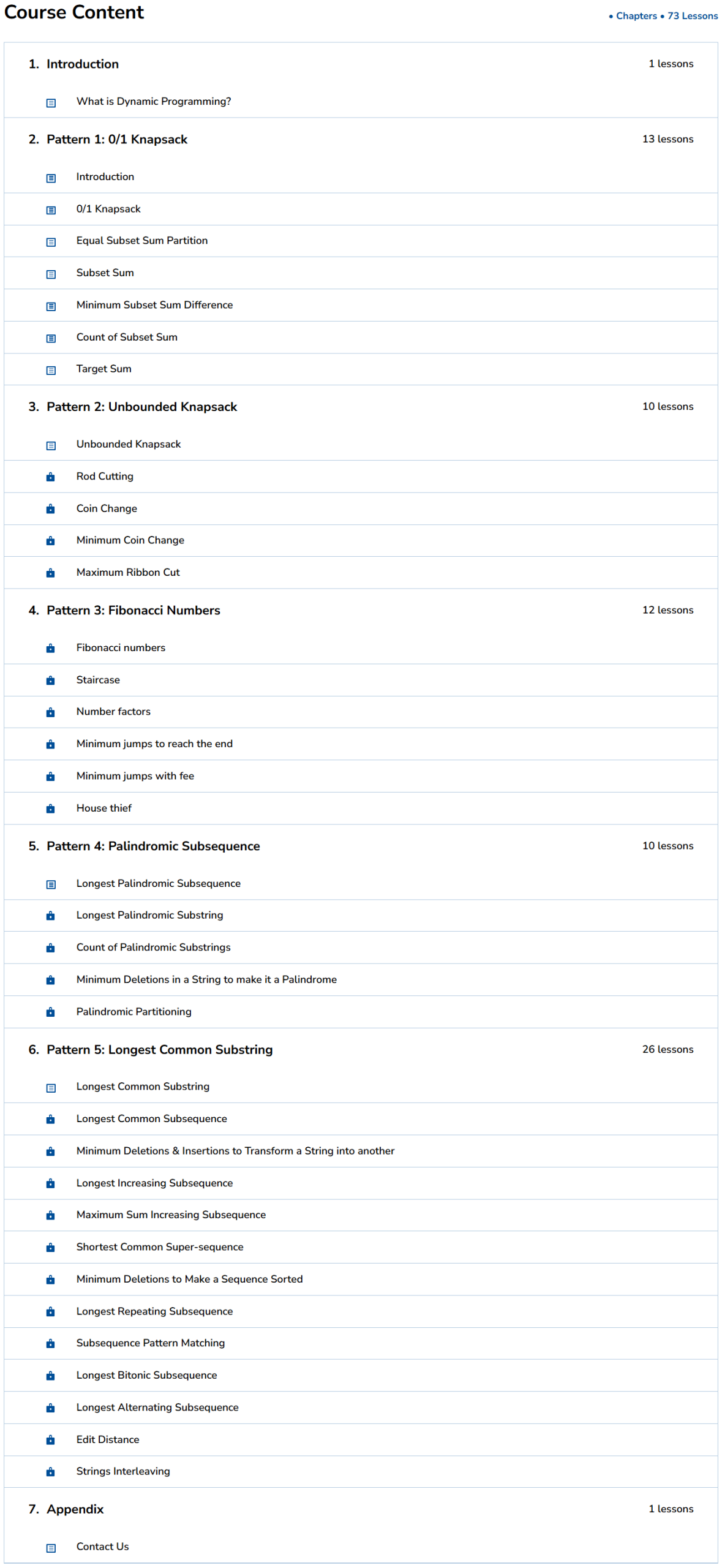 Grokking Dynamic Programming Patterns for Coding Interviews
