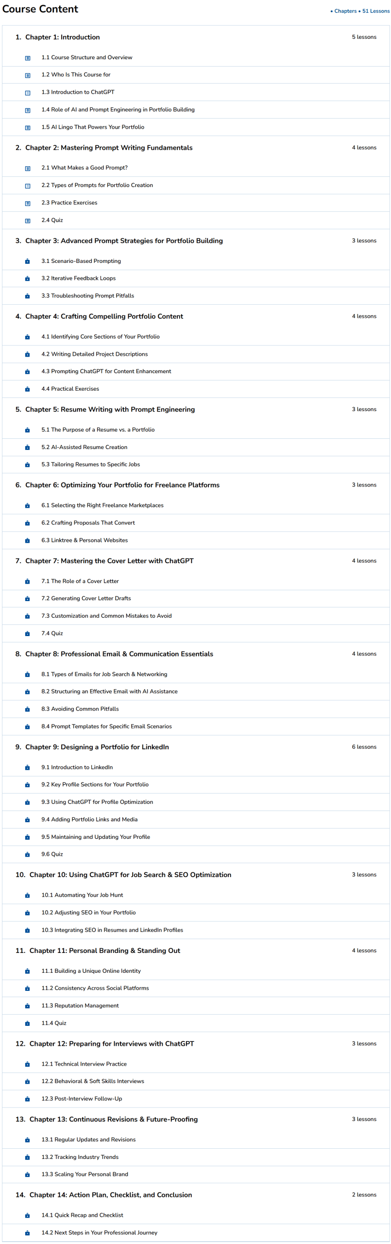 Grokking Prompt Engineering for Professional Portfolio and Job Search