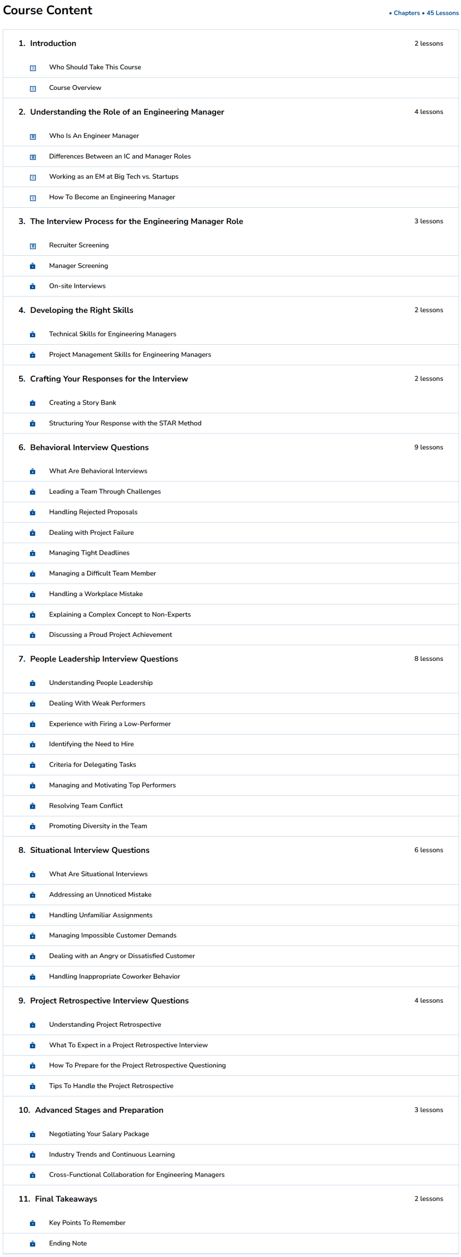 Grokking the Engineering Manager Interview