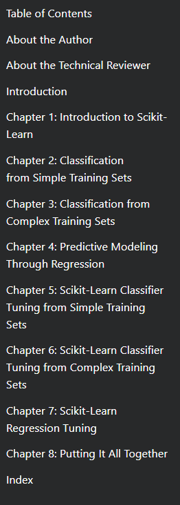 Hands-on Scikit-Learn for Machine Learning Applications