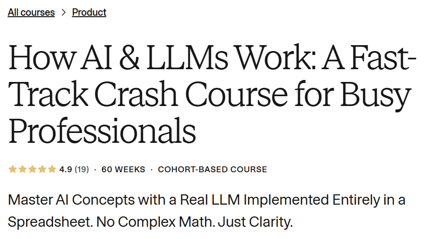 How AI & LLMs Work: A Fast-Track Crash Course for Busy Professionals