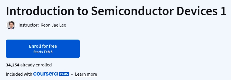 Introduction to Semiconductor Devices 1