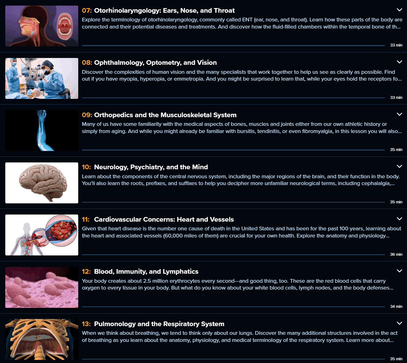 Learning Medical Terminology