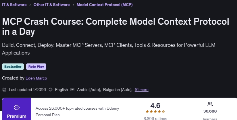MCP Crash Course_ Complete Model Context Protocol in a Day